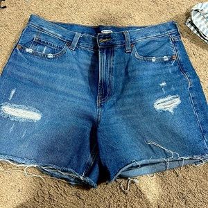 Old Navy Distressed Mom Shorts
